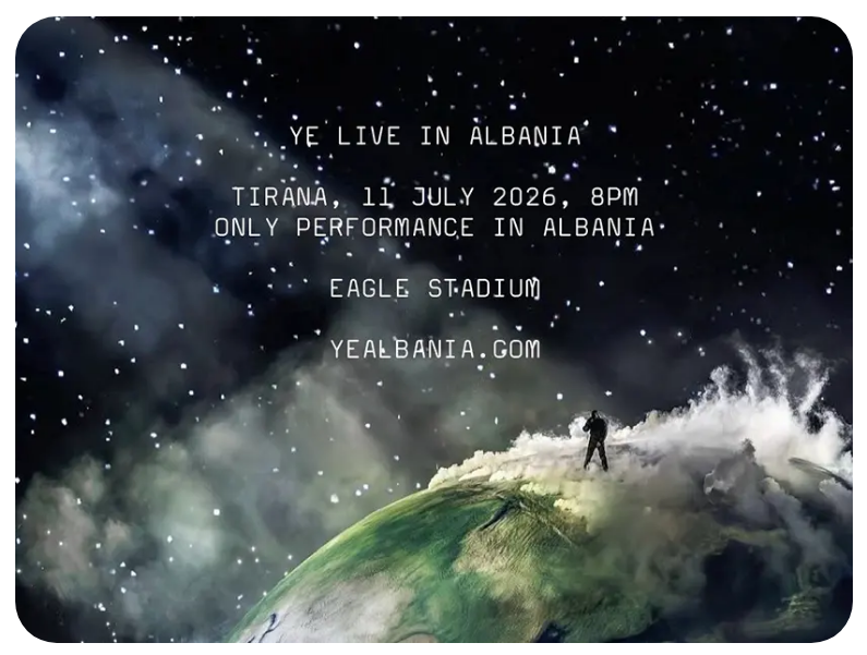 YE Live in Tirana Poster